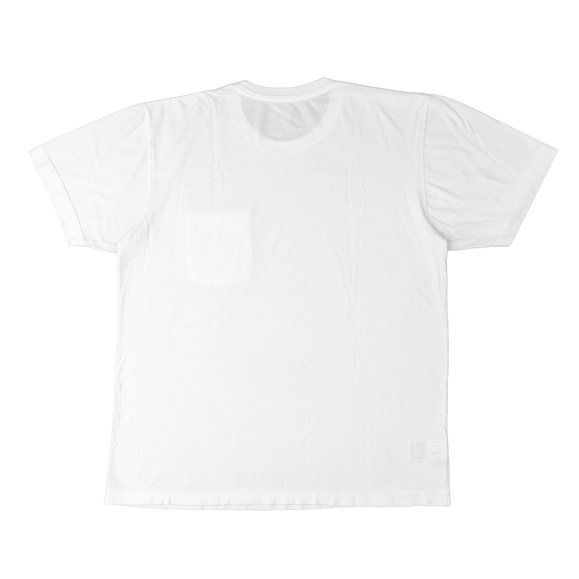 Chrome Hearts Cannes Love You Neck Logo Short Sleeve Tee Shirt White Pre-Owned