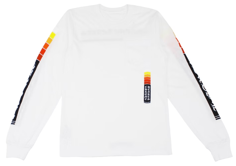 Chrome Hearts Boost Long Sleeve Tee Shirt White